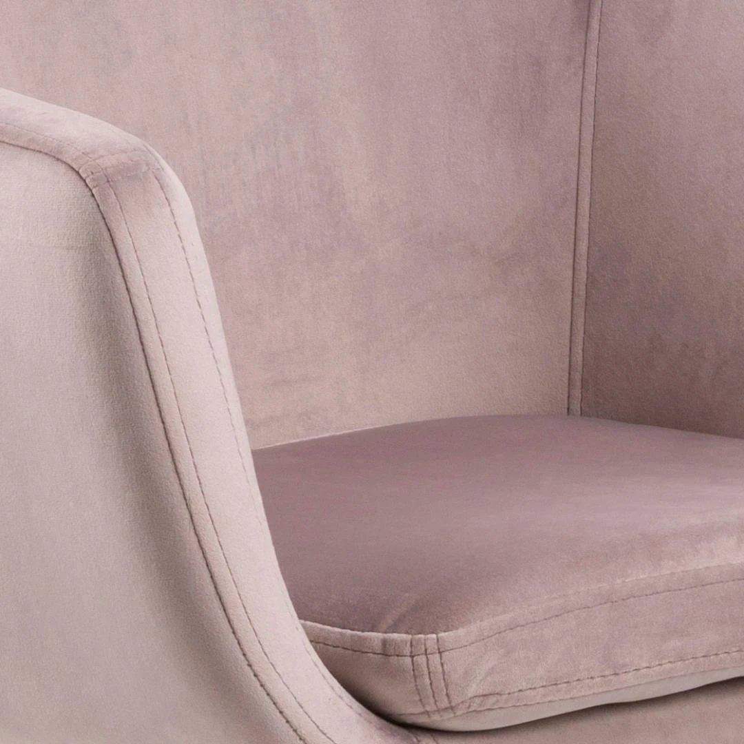 Bureaustoel Noria - Lichtroze 4 Bureaustoel Noria - Lichtroze - Afbeelding 4