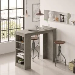 Locelso Bartafel | 18mm Gemelamineerd | 120cm X 101cm | Grijs