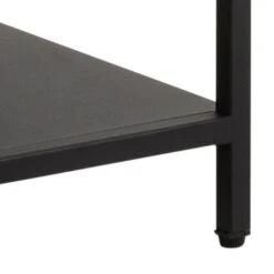 Wandrekje Nebas 79,5cm 3 Legplanken - Zwart -Emob 9585D6A7 3693 41A5 96A8 79F3FCC445C5 618d
