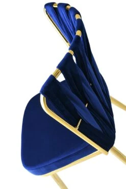 Stijlvolle En Comfortabele Stoelenset - Goud Marineblauw 10 Stijlvolle En Comfortabele Stoelenset - Goud Marineblauw -Emob 974NMB1181 20 205 ff1c