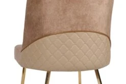 Stoel Vella | Metalen Frame | Zitting Van Fluweel/kunstleer | Goudbruin 16 Stoel Vella | Metalen Frame | Zitting Van Fluweel/kunstleer | Goudbruin -Emob 974NMB1217 20 206 a615