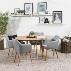 Ronde Eettafel Nalini 120x120cm, Eikenhout En Eikfineer 16 Ronde Eettafel Nalini 120x120cm, Eikenhout En Eikfineer -Emob 9A975587 D736 4915 B88C AC28CB756EAF 1e15