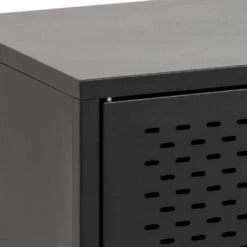 Dressoir Nebas 160cm, 3 Deuren - Zwart -Emob 9B5E1BB0 180E 4E55 BD93 C6CF52A07770 9713