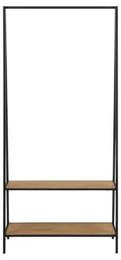 Kledingrek Dover - Zwart/wilde Eik -Emob A21FD1E1 6DC3 4F8A AC8D FC05DA49DC75 d044