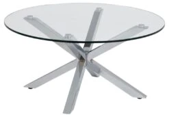 Salontafel Hennie ø82cm - Glazen Tafelblad -Emob AF0EE019 394B 452B B28E 179835D1E9F3 381e