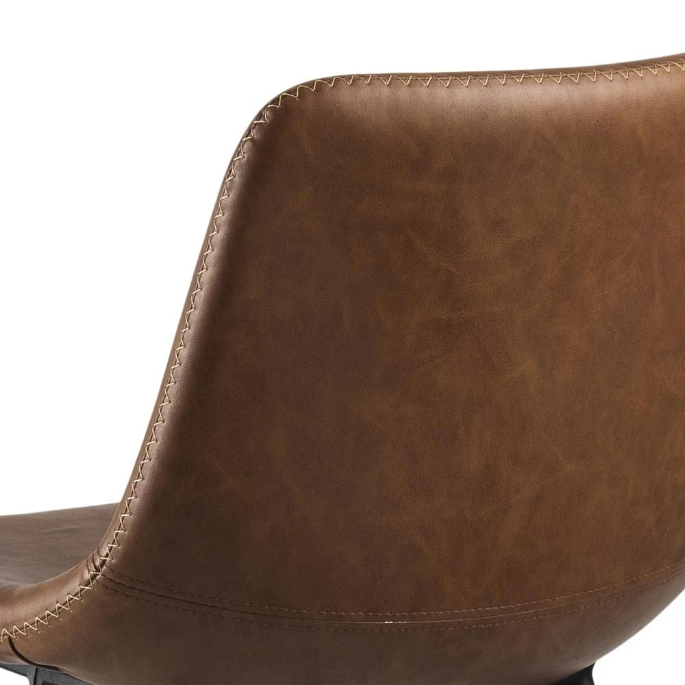 Barstoel Oregon Kunstleer - Bruin 3 Barstoel Oregon Kunstleer - Bruin - Afbeelding 3