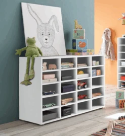 Opbergrek Zapa 20 Vakken - Wit -Emob BGBC 35 485 17 ec90