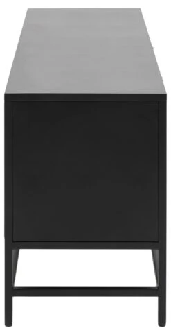 Dressoir Nebas 160cm, 3 Deuren - Zwart -Emob C918B448 5B20 4B57 B34B 4A9EB7C9D5A3 9d5d