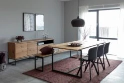 Dressoir Delaro 198cm, 2 Deuren & 2 Lades - Massief Eikenhout 12 Dressoir Delaro 198cm, 2 Deuren & 2 Lades - Massief Eikenhout -Emob CAE9CBEE E41C 4D60 8801 8466AD02F75C 10bc