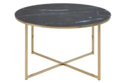 Salontafel Alisma ø80cm - Zwart Marmer/ Goud 16 Salontafel Alisma ø80cm - Zwart Marmer/ Goud -Emob CCEA50C4 9361 4F5C 9231 FC350120F09A 5615