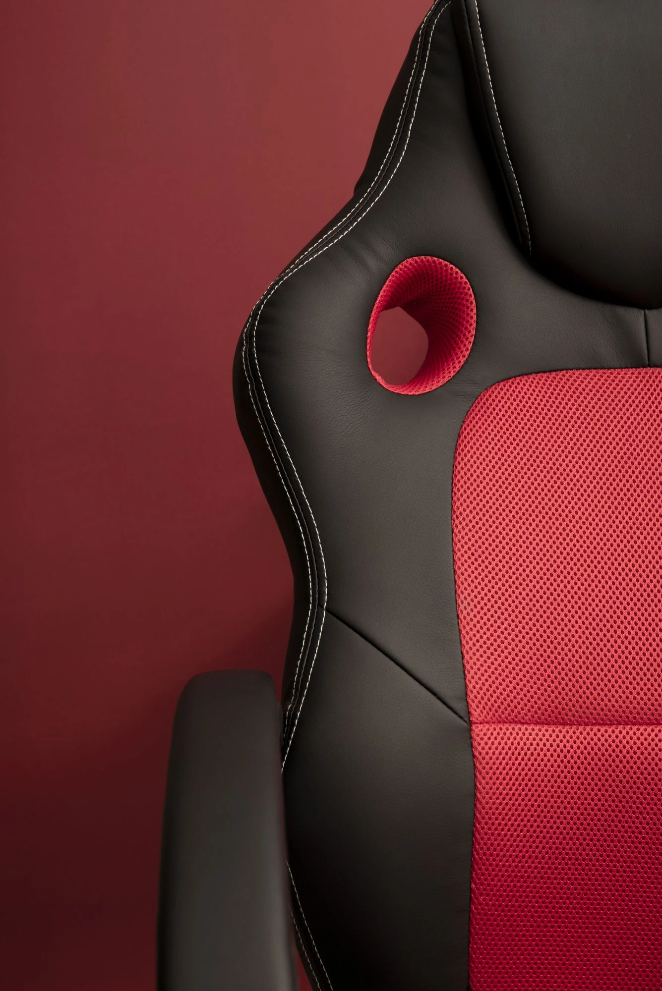 Gamestoel Dizzy - Zwart/rood 5 Gamestoel Dizzy - Zwart/rood - Afbeelding 5