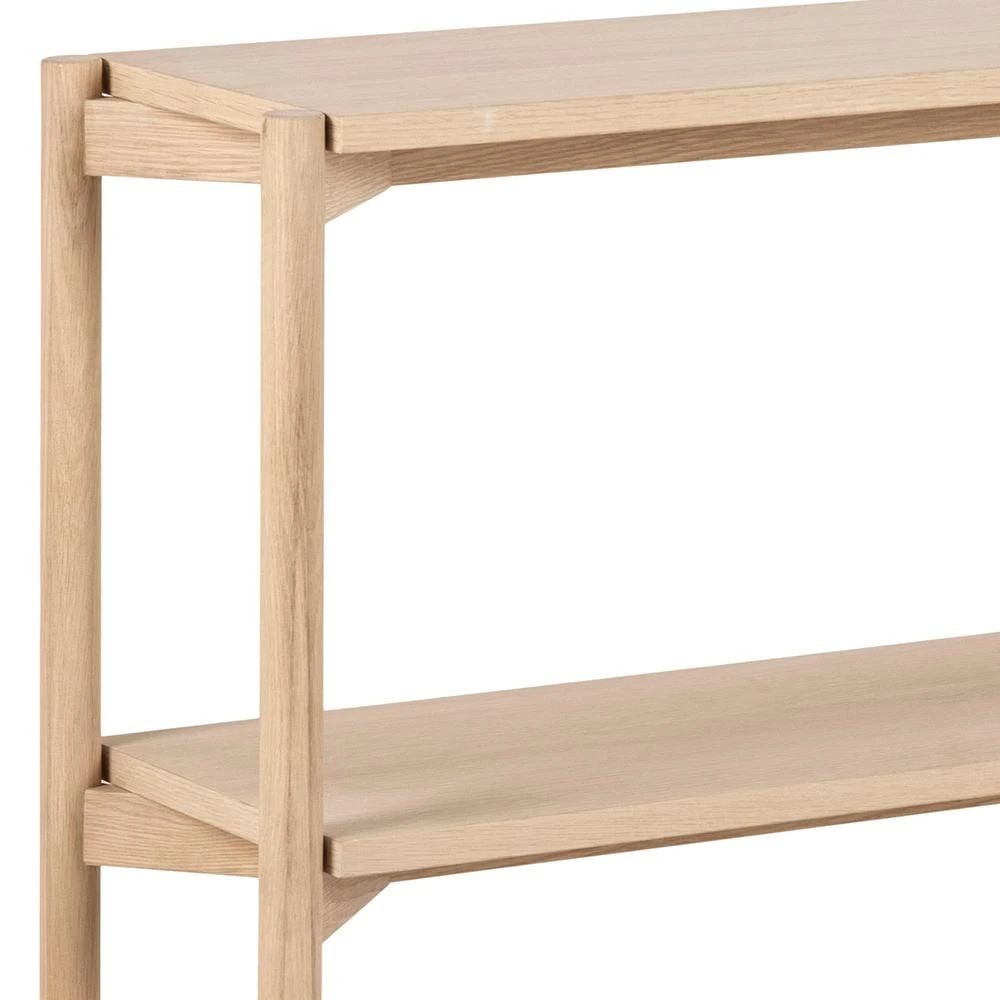 Rek Braidwood Met 6 Legplanken - Witte Eik 6 Rek Braidwood Met 6 Legplanken - Witte Eik - Afbeelding 6