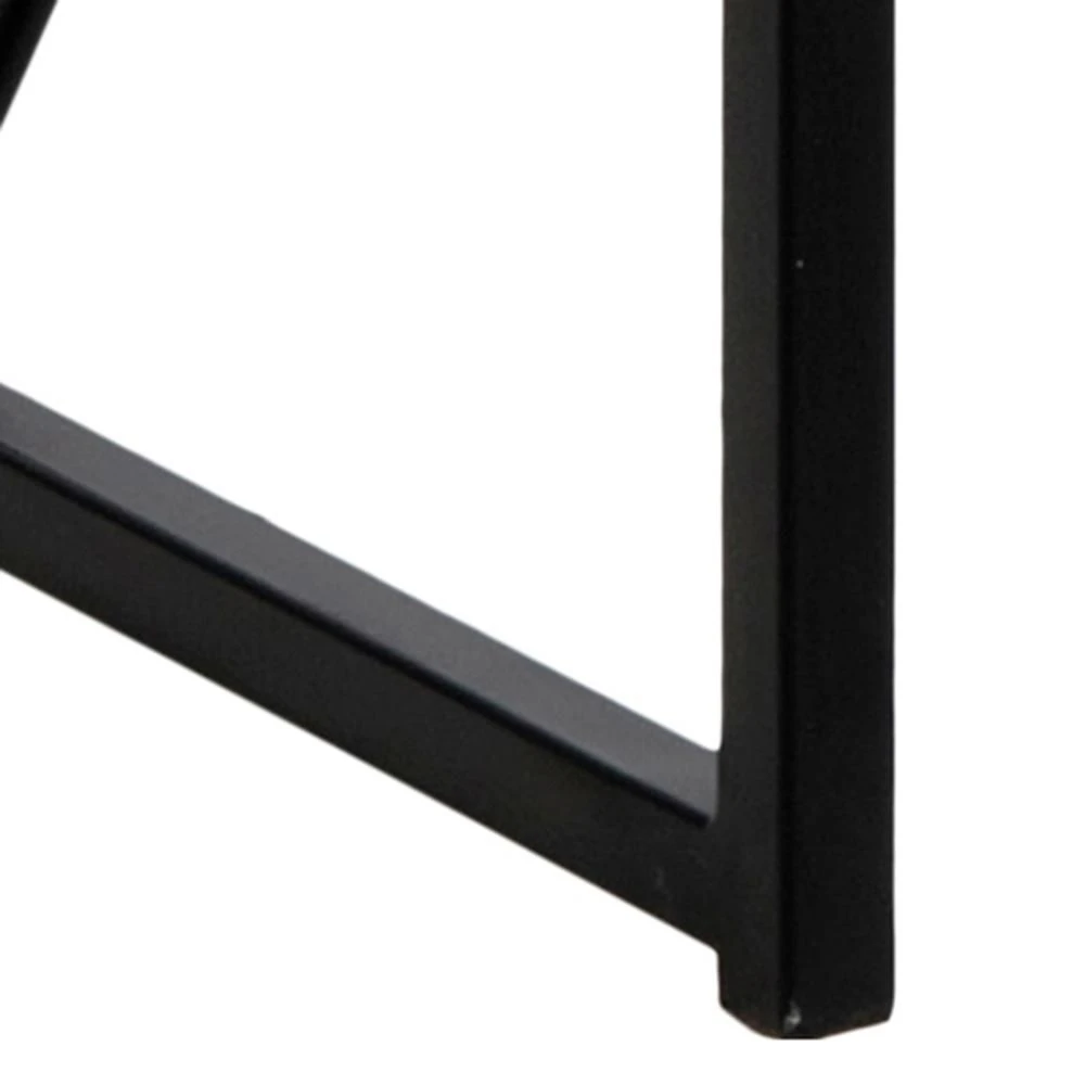 Bartafel Seaford - Wilde Eik/zwart 5 Bartafel Seaford - Wilde Eik/zwart - Afbeelding 5