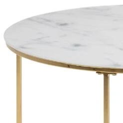 Salontafel Dejan ø80cm - Goud/wit Marmer 11 Salontafel Dejan ø80cm - Goud/wit Marmer -Emob D529718D 0E26 42DD B6C5 4BB205E5D5CF a747