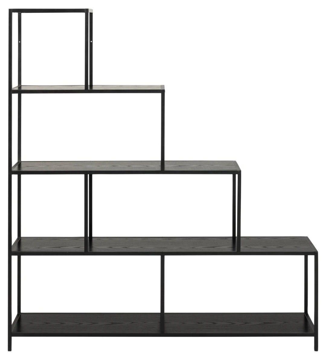 Rek Dover 135cm 4 Legplanken - Zwart 7 Rek Dover 135cm 4 Legplanken - Zwart - Afbeelding 7