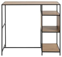 Bartafel Dover 120x60cm - Zwart/wilde Eik -Emob EDD3D66E 7F14 4184 BA49 685673D096B7 329b