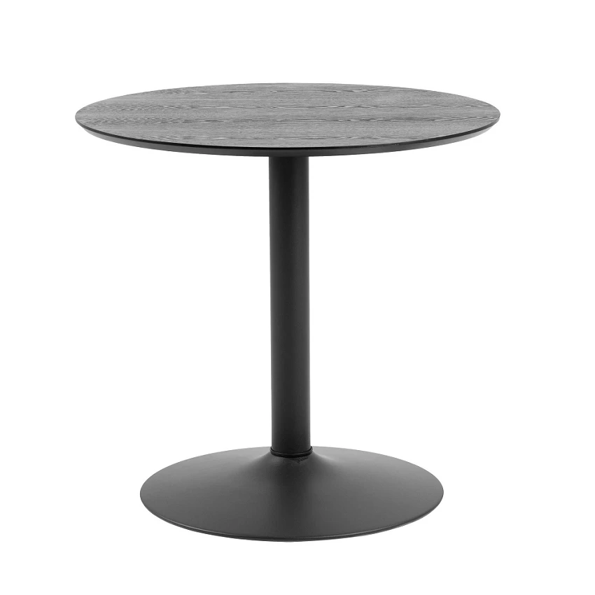 Eettafel Ibiza Ø80 - Zwart 1 Eettafel Ibiza Ø80 - Zwart
