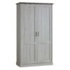 Kledingkast Emily 118cm Met 2 Deuren - Grijs