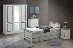 Bed Hannelore - Eik Met Betonlook Afwerking 7 Bed Hannelore - Eik Met Betonlook Afwerking -Emob Emma 3d kamer HD be14