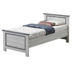 Bed Hannelore - Eik Met Betonlook Afwerking 8 Bed Hannelore - Eik Met Betonlook Afwerking -Emob Emma bed 90 HD dc6f