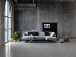 Salontafel Hennie ø82cm - Glazen Tafelblad -Emob F554AFA4 21C1 41E4 B31E 7A2E1A32961D d8c1