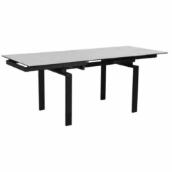 Huddersfield Eettafel, Wit Akranes Keramiek, Zwart Staal, 120/200cm 13 Huddersfield Eettafel, Wit Akranes Keramiek, Zwart Staal, 120/200cm -Emob Ontwerp zonder titel 14 cee5