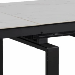 Huddersfield Eettafel, Wit Akranes Keramiek, Zwart Staal, 120/200cm 10 Huddersfield Eettafel, Wit Akranes Keramiek, Zwart Staal, 120/200cm -Emob Ontwerp zonder titel 16 0e4f