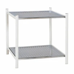 Rek Ayven 2 Legplanken - Wit/grijs