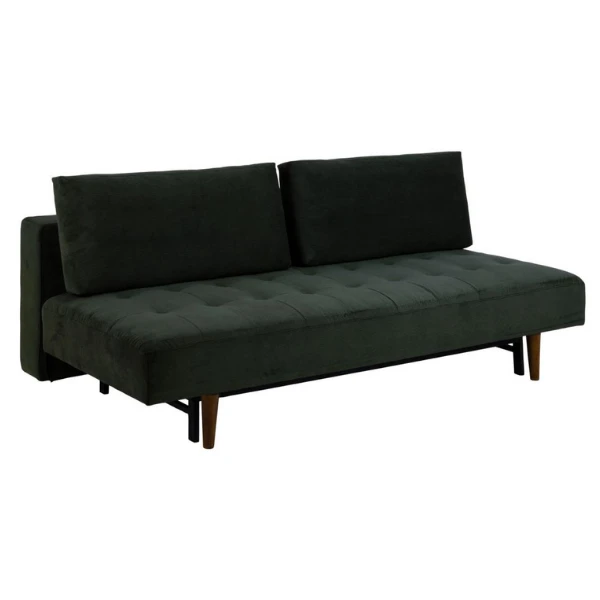 Slaapbank Blaise - Donkergroen 1 Slaapbank Blaise - Donkergroen