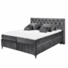 Boxspring Pemberley 160x200cm - Antraciet