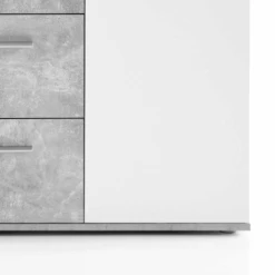 Commode Debby 2 Deuren En 4 Lades - Wit/beton -Emob Ontwerp zonder titel 2022 07 25T153648.173 feaa