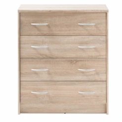 Ladekast Ultima 74cm Met 4 Lades - Sonoma Eik