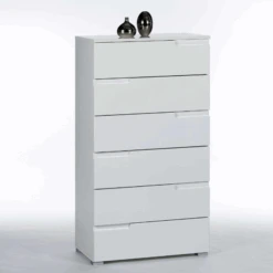 Commode Peso 6 Lades - Wit