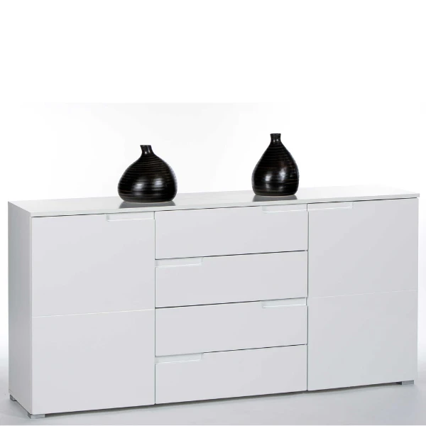 Dressoir Peso 2 Deuren 4 Lades - Wit 1 Dressoir Peso 2 Deuren 4 Lades - Wit