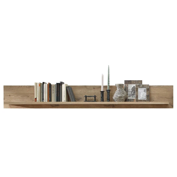 Wandplank Bellini 185cm - Eik 1 Wandplank Bellini 185cm - Eik