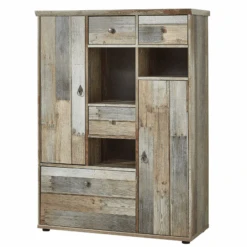 Buffetkast Clem 99cm Drie Deuren & Drie Lades - Driftwood 13 Buffetkast Clem 99cm Drie Deuren & Drie Lades - Driftwood -Emob Ontwerp zonder titel 2022 08 05T112237.469 330f