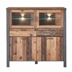 Buffetkast Carthago 4 Deuren & 2 Lades - Oud Hout/antraciet 6 Buffetkast Carthago 4 Deuren & 2 Lades - Oud Hout/antraciet -Emob Ontwerp zonder titel 2022 08 05T140212.547 cb05