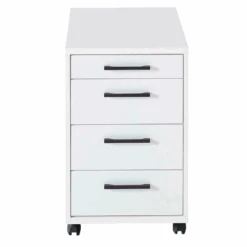 Ladeblok Inovo Met Wielen 4 Lades - Wit/zwart -Emob Ontwerp zonder titel 2022 08 09T094030.661 c63f