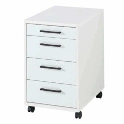 Ladeblok Inovo Met Wielen 4 Lades - Wit/zwart -Emob Ontwerp zonder titel 2022 08 09T094120.336 628f