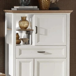 Commode Samine 3 Deuren & 1 Lade - Wit/eik -Emob Ontwerp zonder titel 2022 08 29T090640.390 8326