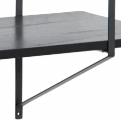 Wandrek Belfast Met 2 Legplanken - Zwart -Emob Ontwerp zonder titel 2022 10 21T105438.174 7198