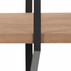 Wandrek Belfast Met 2 Legplanken - Zwart/ Natuur -Emob Ontwerp zonder titel 2022 10 21T111300.755 c0e2