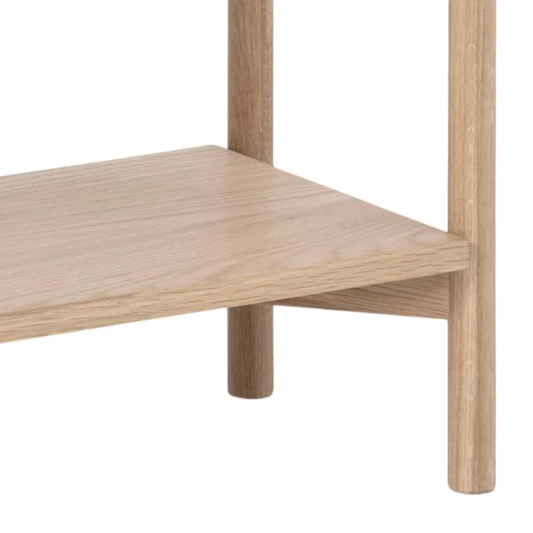 Rek Braidwood Met 4 Legplanken - Witte Eik 4 Rek Braidwood Met 4 Legplanken - Witte Eik - Afbeelding 4