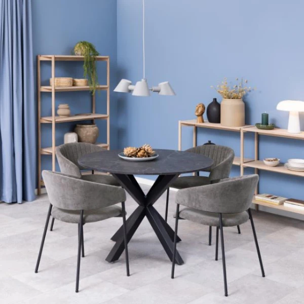 Rek Braidwood Met 4 Legplanken - Witte Eik 3 Rek Braidwood Met 4 Legplanken - Witte Eik - Afbeelding 3