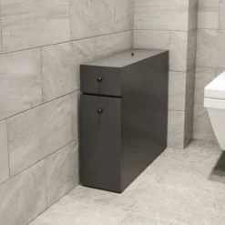 Toiletkast Clarence-antraciet