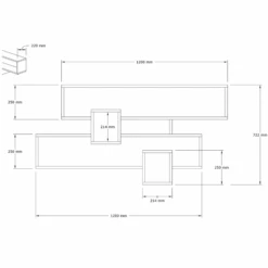 Wandplank Georgina-antraciet/walnoot -Emob Ontwerp zonder titel 2023 02 06T140759.878 2434