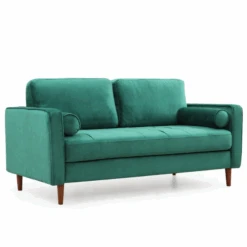 Comfortabele 2-zitsbank | Stijlvol Ontwerp | Beukenhouten Frame | Groene Kleur -Emob Ontwerp zonder titel 2023 02 24T114753.657 fcc9