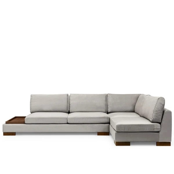 Comfort En Stijl | Hoekbank 313x193 Cm | Beuken Houten Frame | Licht Grijs 8 Comfort En Stijl | Hoekbank 313x193 Cm | Beuken Houten Frame | Licht Grijs - Afbeelding 8