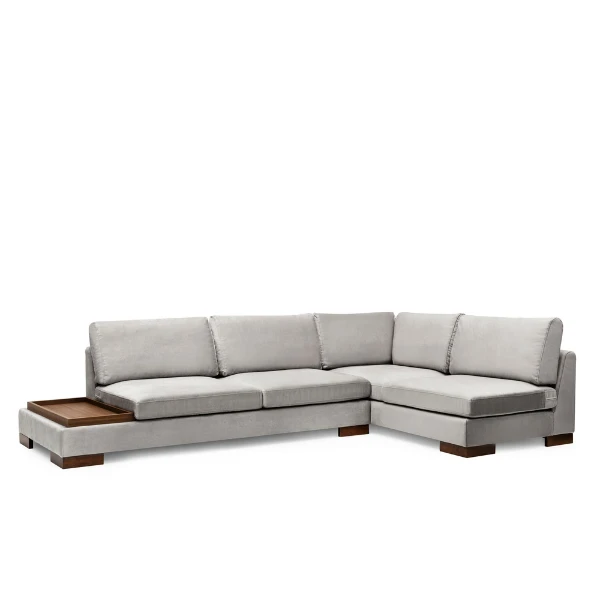 Comfort En Stijl | Hoekbank 313x193 Cm | Beuken Houten Frame | Licht Grijs 7 Comfort En Stijl | Hoekbank 313x193 Cm | Beuken Houten Frame | Licht Grijs - Afbeelding 7