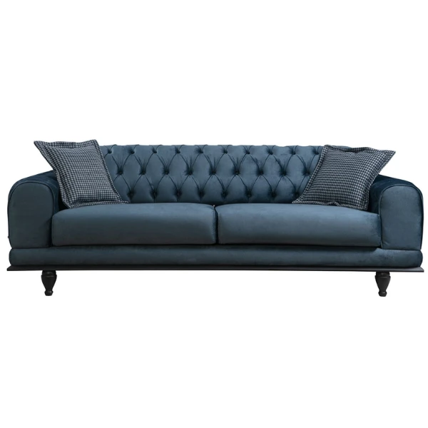 3-zits Slaapbank | Comfort En Uniek Ontwerp | Marineblauw 7 3-zits Slaapbank | Comfort En Uniek Ontwerp | Marineblauw - Afbeelding 7